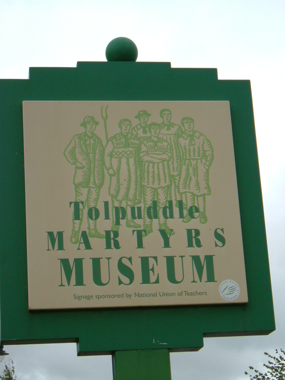 Tolpuddle Martyrs' Museum sign