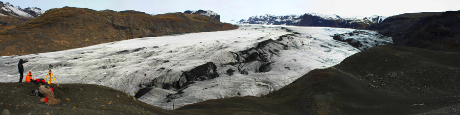 Solheimajokull, April  2013